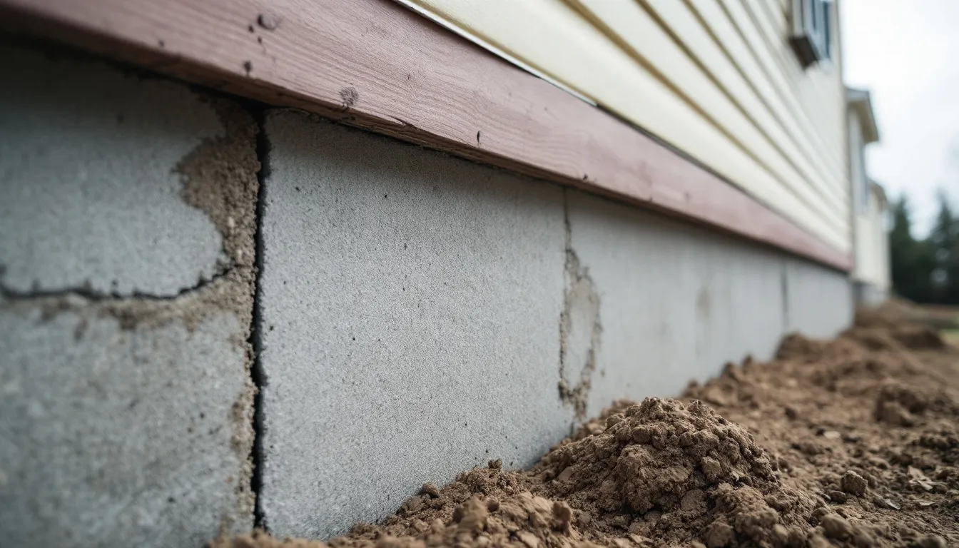 Foundation Settlement Cracks